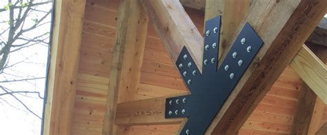 hammered metal truss brackets|steel truss connector plates.